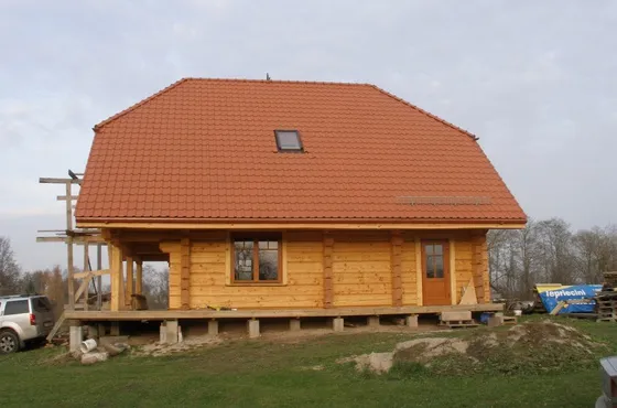 Dakstiņu jumts Brunavā 3