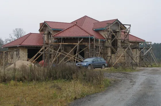 Dakstiņu jumts Salaspilī 1
