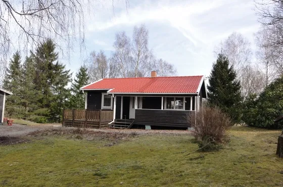 Sarkanie betona dakstiņi Zviedrijā 3