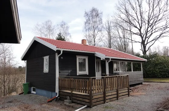 Sarkanie betona dakstiņi Zviedrijā 4